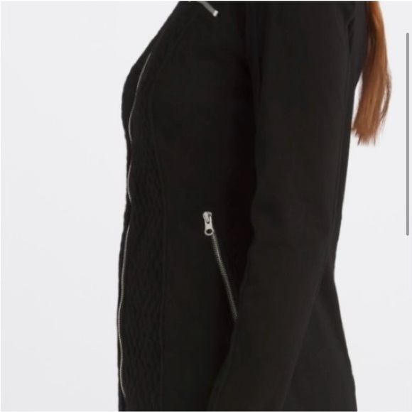 🌹NWOT:LIVERPOOL NEREUS BLACK ZIP UP JACKET - Picture 3 of 14